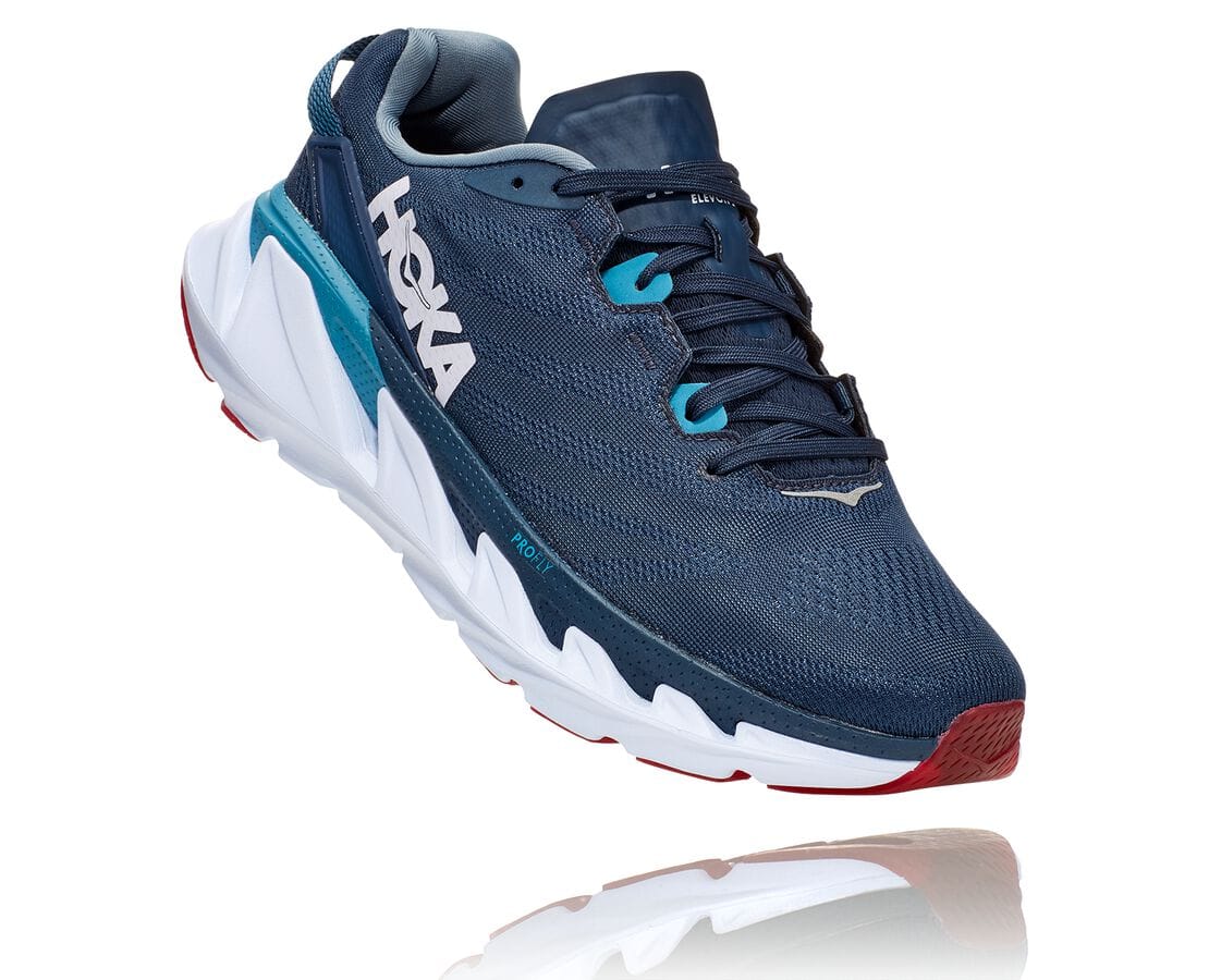 Hoka One One Elevon 2 South Africa - Mens Trail Shoes - Blue,DHVIC-5943